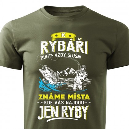 K rybáři buďte vždy slušní